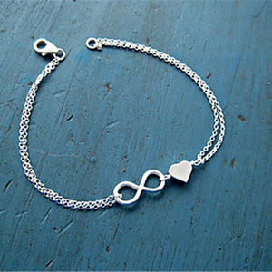 Infinity & Hearth Bracelet